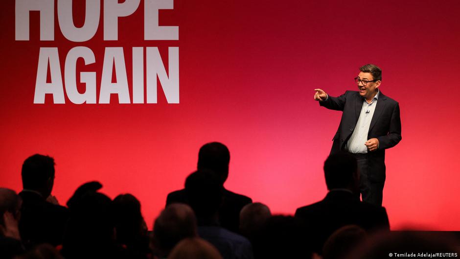 UK PM Burnham seeks 'hope again' at Labour Party conference
