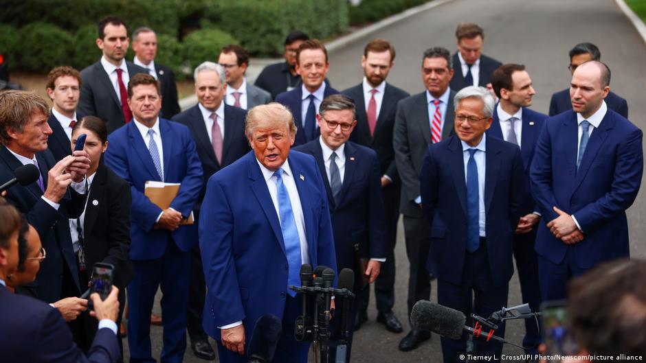 Trump says AI companies agree to 'self-police'