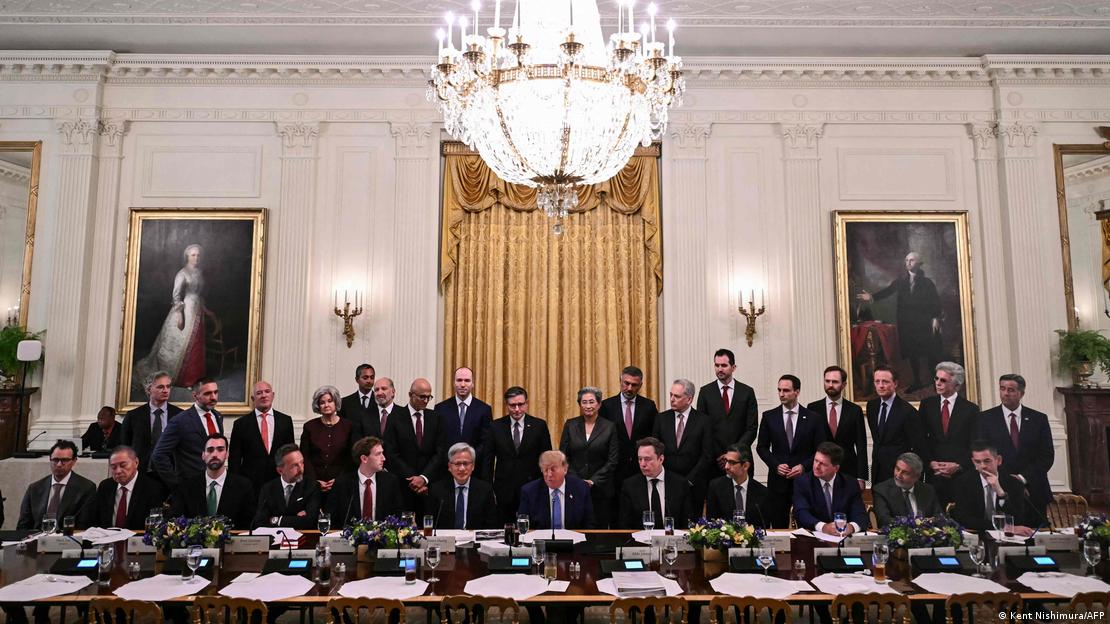 Washington D.C. 2026 | Donald Trump në takim me krerët e kompanive më të mëdha të Inteligjencës Artificiale 