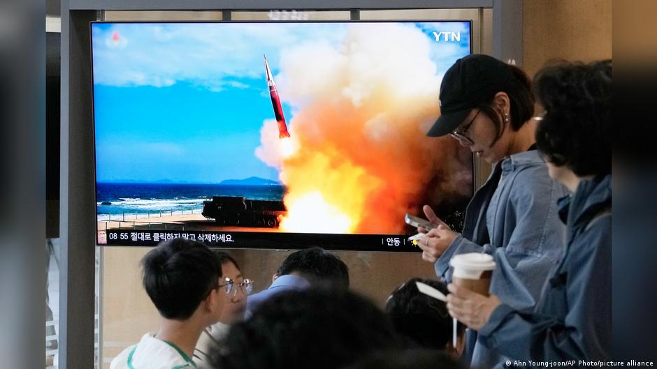Photo: DW.com North Korea Fires Ballistic Missile Toward East Sea, South Korea Says