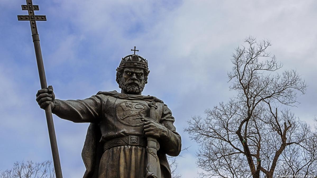 Orta əsrlərdə Bolqarıstan imperiyasına hökmranlıq edən döyüşkən imperator Çar Samuil Bolqar milli kimliyinin simvoludur. Şəkil: ArTo/Zoonar/picture alliance