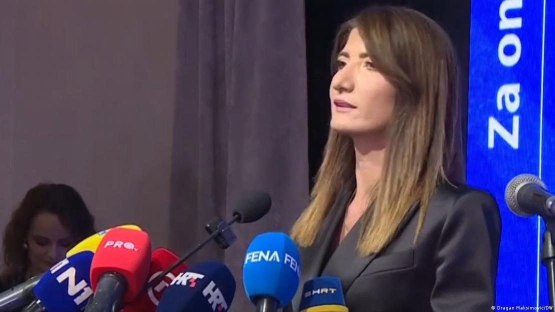 Bosna Hersek'te seçimi kazanan Hırvat aday Darijana Filipovic