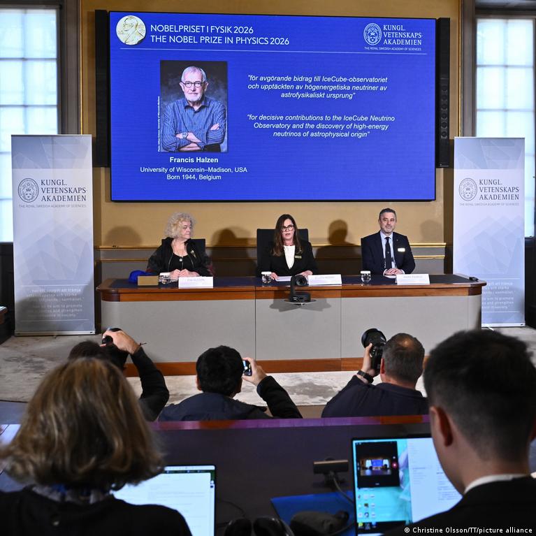 比利时裔美国粒子物理学家哈尔岑获诺贝尔物理学奖