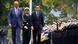 German Chancellor Friedrich Merz and British Prime Minister Andy Burnham walk past a row of soldiers in dress uniforms with musical instruments. Berlin, October 8, 2026. German Chancellor Friedrich Merz and British Prime Minister Andy Burnham walk past a row of soldiers in dress uniforms with musical instruments. Berlin, October 8, 2026.