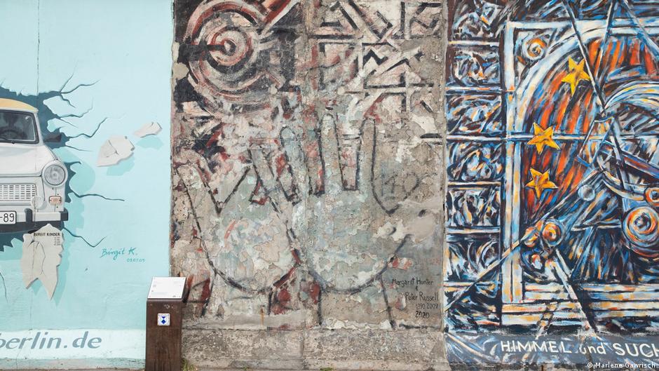 East Side Gallery в Берліні. На Берлінському мурі збережуть останній оригінальний мурал