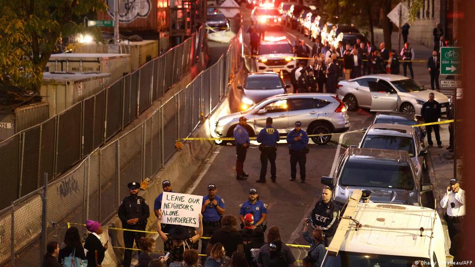 Man injured after New York shooting involving ICE