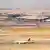 An aerial view of King Khalid International Airport in Riyadh, Saudi Arabia
