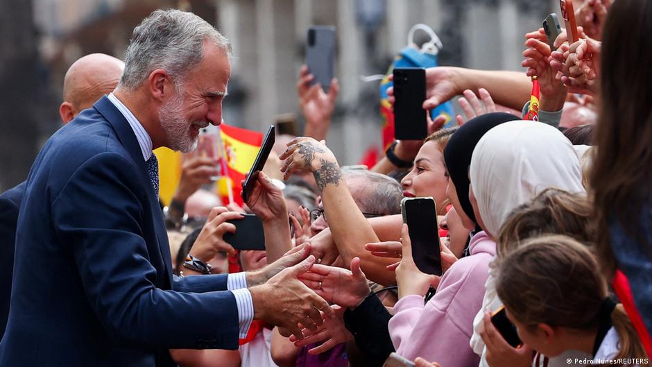 Spain's King Felipe and Queen Letizia visit Ceuta