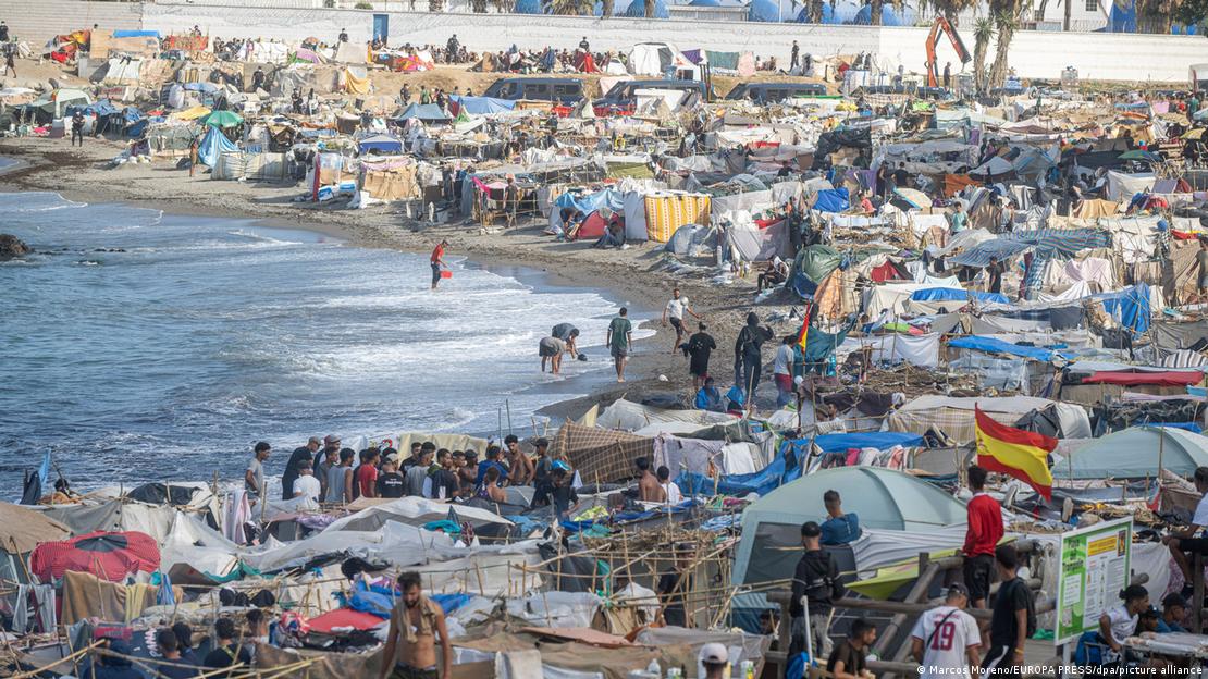 Ceuta 2026 | Migrantët futen në mënyrë masive në Ceuta 