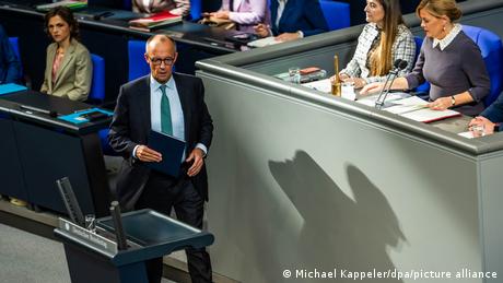 Kanzler Merz im Bundestag: Gerechtigkeit ist Grundlage der Demokratie