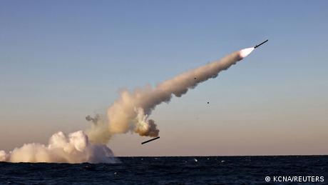 Nordkorea testet neue Marschflugkörper.