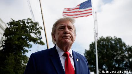 US-Präsident Donald Trump stoppt das vom Kongress beschlossene Sanktionspaket gegen Russland.