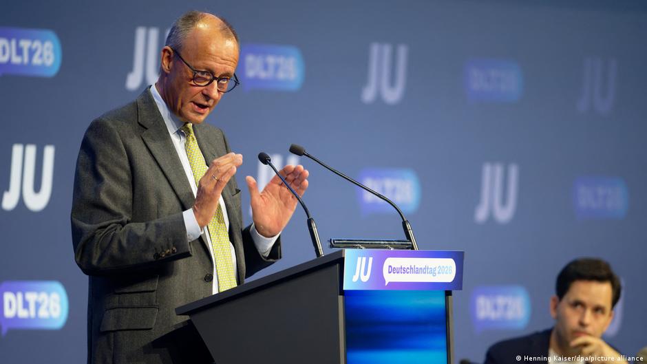 Germany news: Merz faces conservative youth wing in Bonn