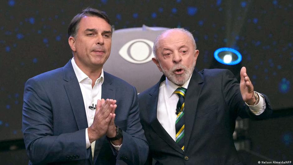 Lula and Flávio Bolsonaro trade accusations in televised debate