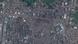Imagen satelital del lugar del ataque.