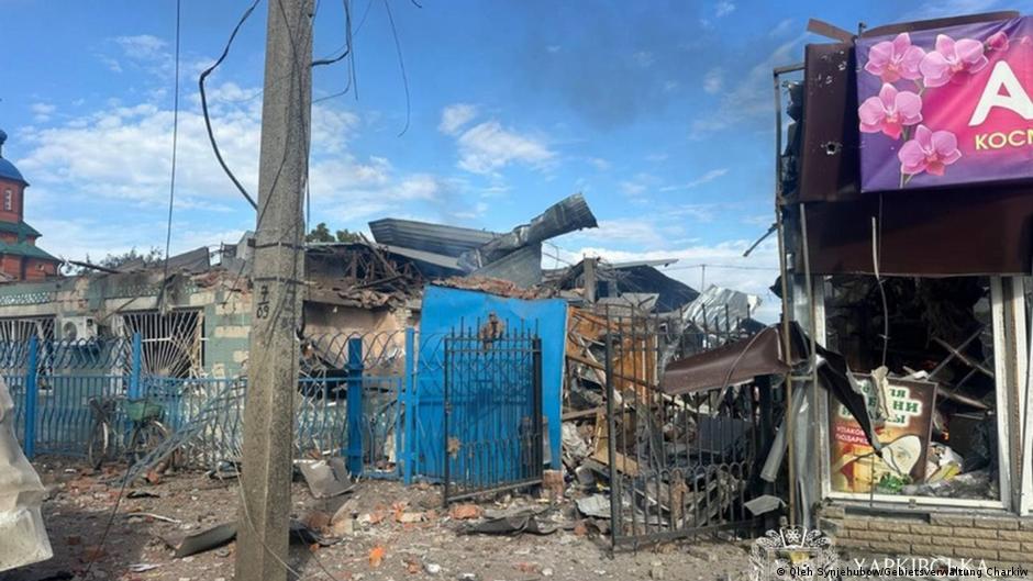 Російський удар по ринку в Лозовій: двоє загиблих, 34 постраждалих