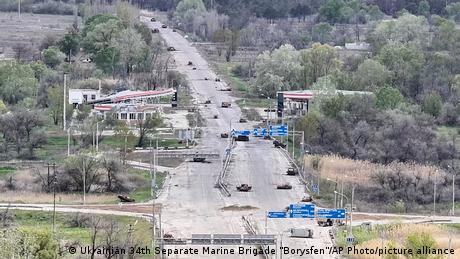 USA: Waffenruhe für ukrainische Stadt Oleschky vereinbart