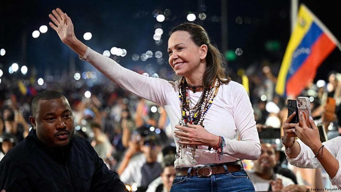 La líder opositora y premio Nobel de la Paz 2025, María Corina Machado , a su regreso a Venezuela fue recibida por decenas de miles de seguidores.