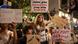Israel, Tel Aviv: protesta de activistas de izquierda por la formación de un gobierno con partidos árabes, el 28 de octubre de 2026.