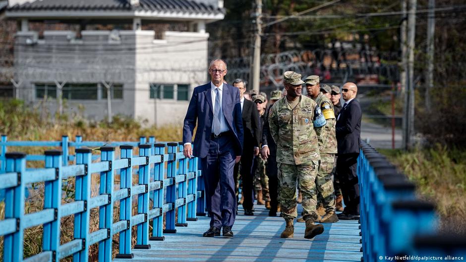 Germany news: Merz calls for Korean reunification at DMZ