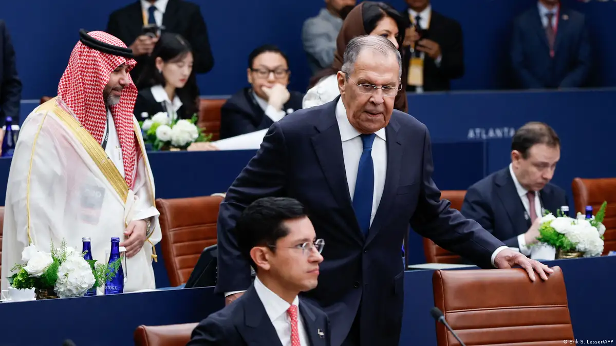 欧洲外长拒与拉夫罗夫合影 美国主办G20外长会开局不顺