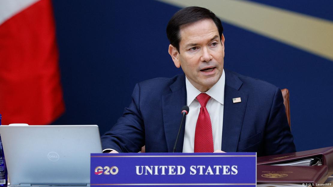 Secretary of State Marco Rubio appealed for unity between members of the G20