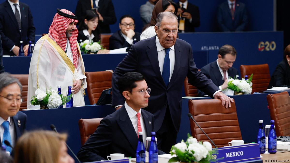 Sergey Lavrov, under US sanctions for Russia's war on Ukraine, is