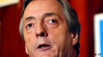 Nestor Kirchner, Quelle: AP