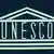 The UNSECO logo against a blue background
